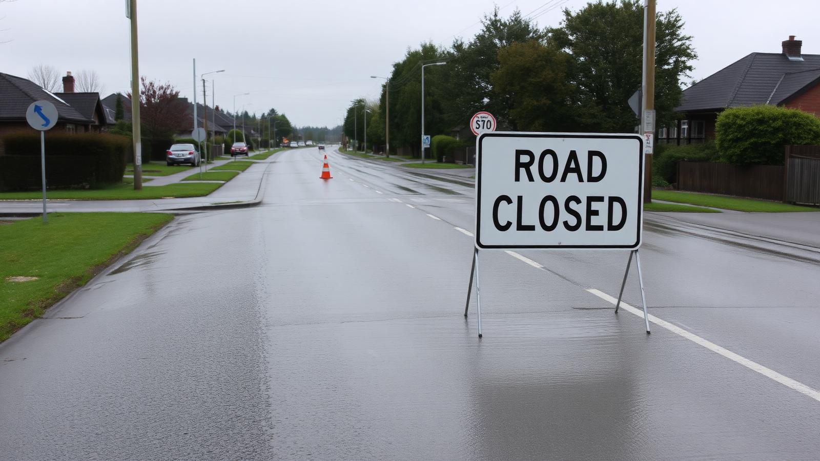 Rapidly deepening low brings flooding, outages and road closures